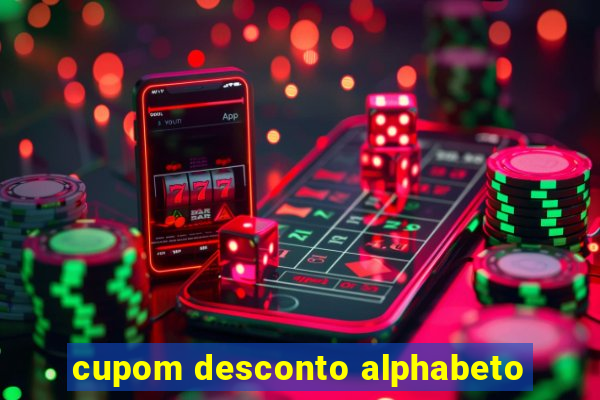 cupom desconto alphabeto